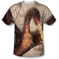 Hobbit - Mens Smaug Attack T-Shirt