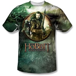 Hobbit - Mens Dwarves Vs Azog T-Shirt