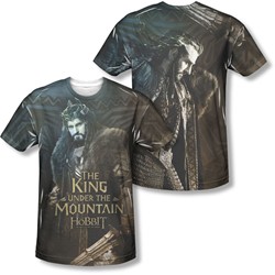 Hobbit - Mens King (Front/Back) T-Shirt