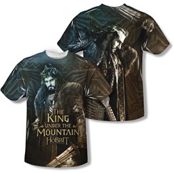 Hobbit - Mens King (Front/Back) T-Shirt