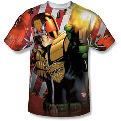 Judge Dredd - Mens Democracy T-Shirt