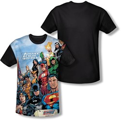 Justice League, The - Mens Justice League Of America T-Shirt