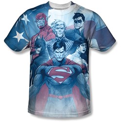 Justice League, The - Mens United T-Shirt