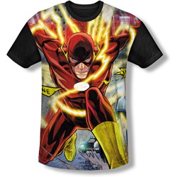 Justice League, The - Mens Police Line T-Shirt