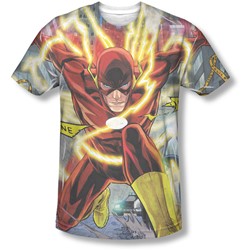 Justice League, The - Mens Police Line T-Shirt