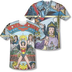 Justice League, The - Mens No 1 Cover (Front/Back Print) T-Shirt