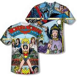 Justice League, The - Mens No 1 Cover (Front/Back Print) T-Shirt
