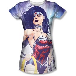 Justice League, The - Juniors Warrior Goddess T-Shirt