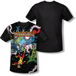 Justice League, The - Mens Crisis Variant T-Shirt
