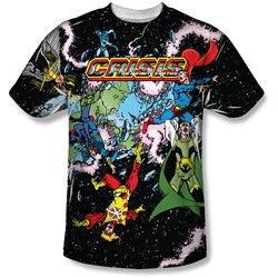 Justice League, The - Mens Crisis Variant T-Shirt