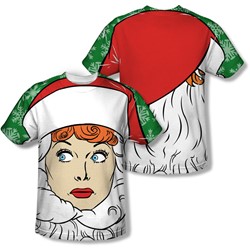 I Love Lucy - Youth Secret Santa (Front/Back Print) T-Shirt