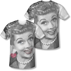 I Love Lucy - Mens Timeless (Front/Back Print) T-Shirt