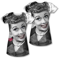 I Love Lucy - Juniors Timeless (Front/Back Print) T-Shirt