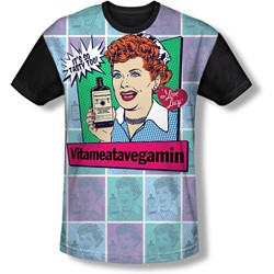 I Love Lucy - Mens All Over Vita Comic T-Shirt