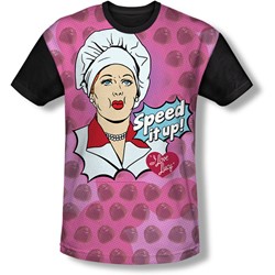 I Love Lucy - Mens All Over Speed It Up T-Shirt