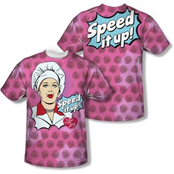 I Love Lucy - Youth All Over Speed It Up (Front/Back Print) T-Shirt