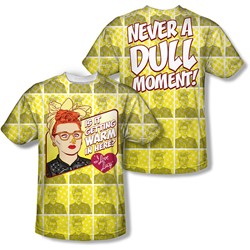 I Love Lucy - Mens Warm All Over (Front/Back Print) T-Shirt