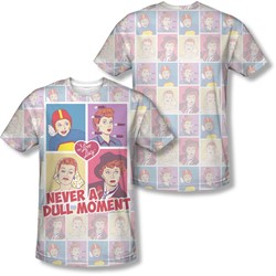I Love Lucy - Mens All Over Panels (Front/Back Print) T-Shirt