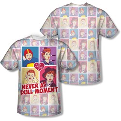 I Love Lucy - Youth All Over Panels (Front/Back Print) T-Shirt