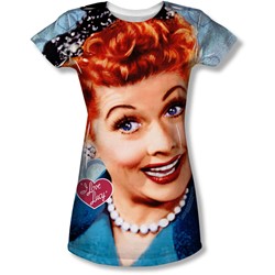 I Love Lucy - Juniors Smile T-Shirt
