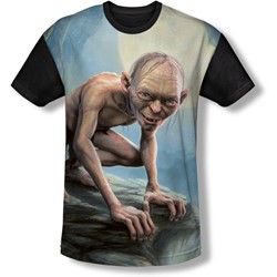Lord Of The Rings - Mens Gollum Moon T-Shirt