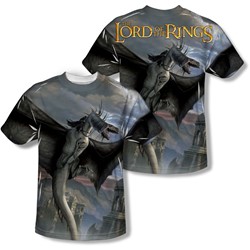 Lord Of The Rings - Mens Fellbeast (Front/Back Print) T-Shirt