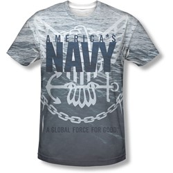 Navy - Mens Force For Good T-Shirt