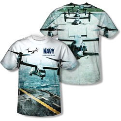 Navy - Mens Osprey (Front/Back Print) T-Shirt