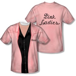 Grease - Mens Rizzo Pink Laides (Front/Back Print) T-Shirt