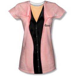 Grease - Juniors Rizzo Pink Ladies T-Shirt