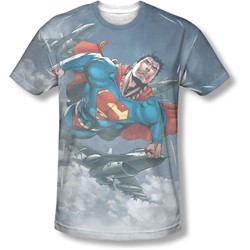 Superman - Mens In The Sky T-Shirt