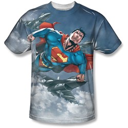 Superman - Mens In The Sky T-Shirt