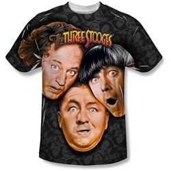 Three Stooges - Youth Stooges All Over T-Shirt