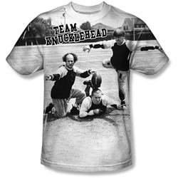 Three Stooges - Mens Team Knucklehead T-Shirt