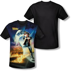 Back To The Future - Mens Movie Poster T-Shirt