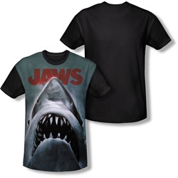 Jaws - Mens Poster T-Shirt