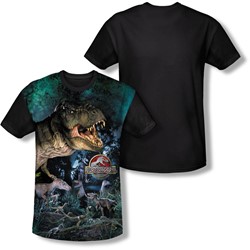 Jurassic Park - Mens Dinos Gather T-Shirt