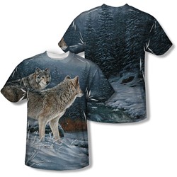 Wild Wings - Mens Twilight Hunters (Front/Back Print) T-Shirt