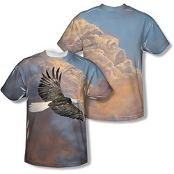 Wild Wings - Mens Majestic (Front/Back Print) T-Shirt