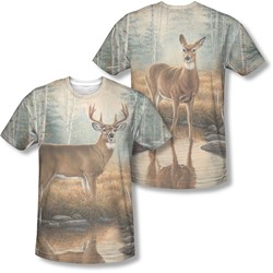 Wild Wings - Mens Autumn Reflections (Front/Back Print) T-Shirt