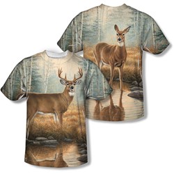 Wild Wings - Mens Autumn Reflections (Front/Back Print) T-Shirt
