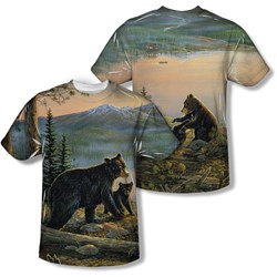 Wild Wings - Mens Serenity At Twilight (Front/Back Print) T-Shirt