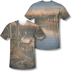 Wild Wings - Mens Tranquil Evening (Front/Back Print) T-Shirt