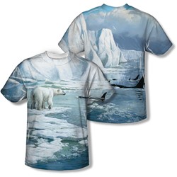 Wild Wings - Mens Glacier'S Edge (Front/Back Print) T-Shirt