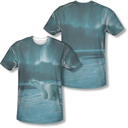 Wild Wings - Mens Polar Night Light (Front/Back Print) T-Shirt