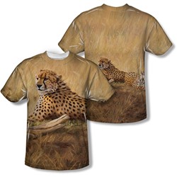 Wild Wings - Mens African Cats (Front/Back Print) T-Shirt