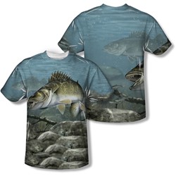 Wild Wings - Mens Feeding Frounds (Front/Back Print) T-Shirt