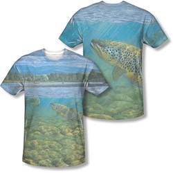 Wild Wings - Mens Bighorn River (Front/Back Print) T-Shirt