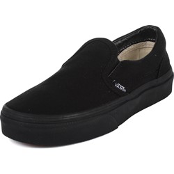 Vans - Youth K Classic Slip-On Shoes In Black/Black