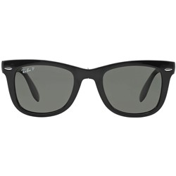 Ray-Ban RB4105 601/58 Folding Wayfarer Black Sunglasses
